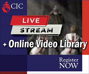 CIC Livestream and video Square banner ad