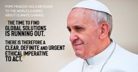 Appeasing the Left? (Telegraph: 'If we need the Pope to teach us about science, then God help us all')