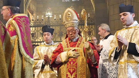 Cardinal Zen says the TLM at St. Vincent Ferrer Church in Manhattan | February 15,2020