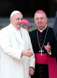 Pope and Archbishop Diarmuid